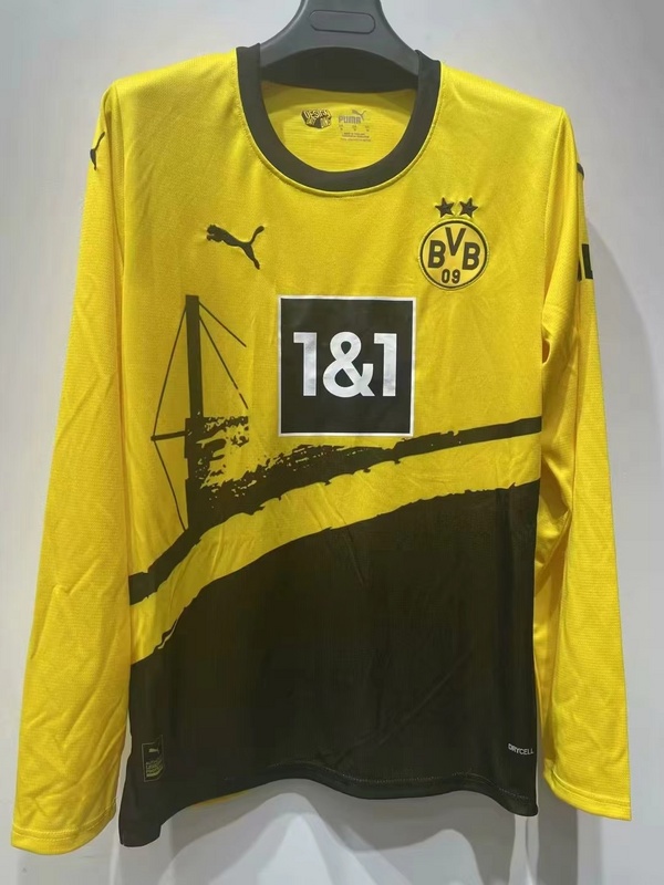 23-24 Dortmund home long sleeves